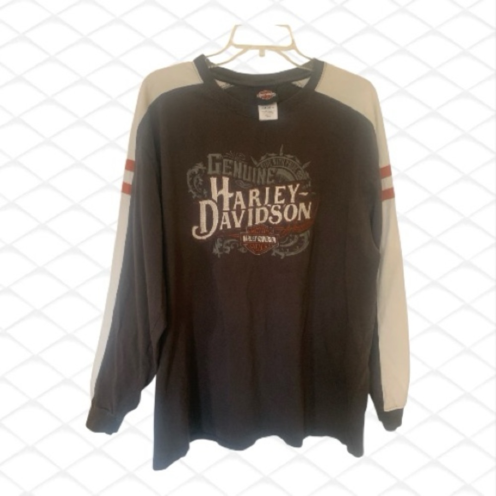 Harley-Davidson Long Sleeve Shirt XL XXL Z&M Greensburg PA Dealer 2011 Biker